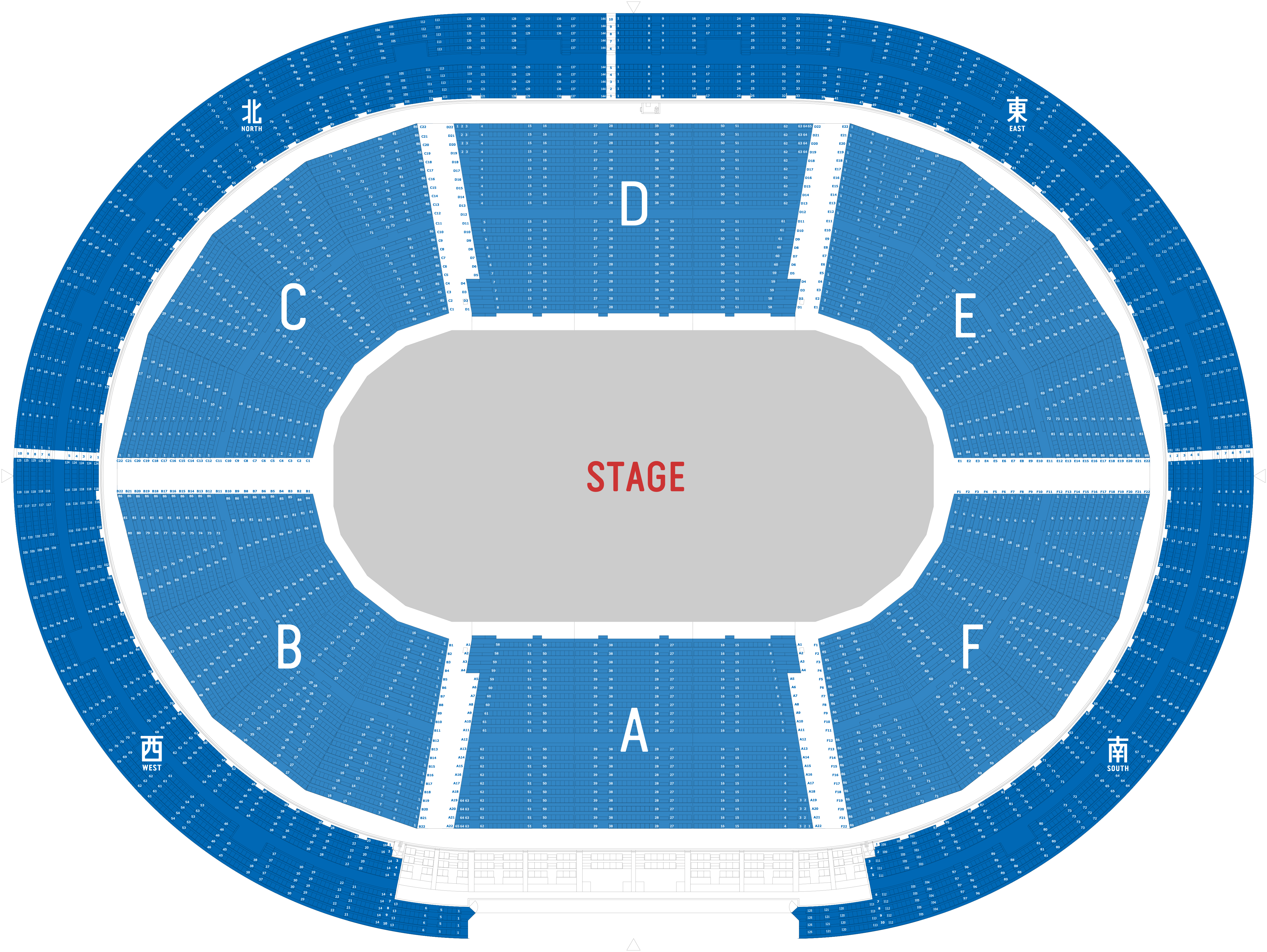 ステージ アラウンド 東京 座席 ihi