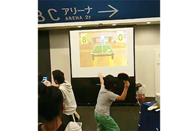 横浜デジタルアーツ専門学校 ゲームブース
