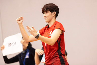 中田美緒選手のお話し（デフバレーボール選手）